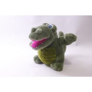 Planet Hollywood, Alligator, Plush, Green, Crocodile, Vintage, ~ 250724-WH 1330